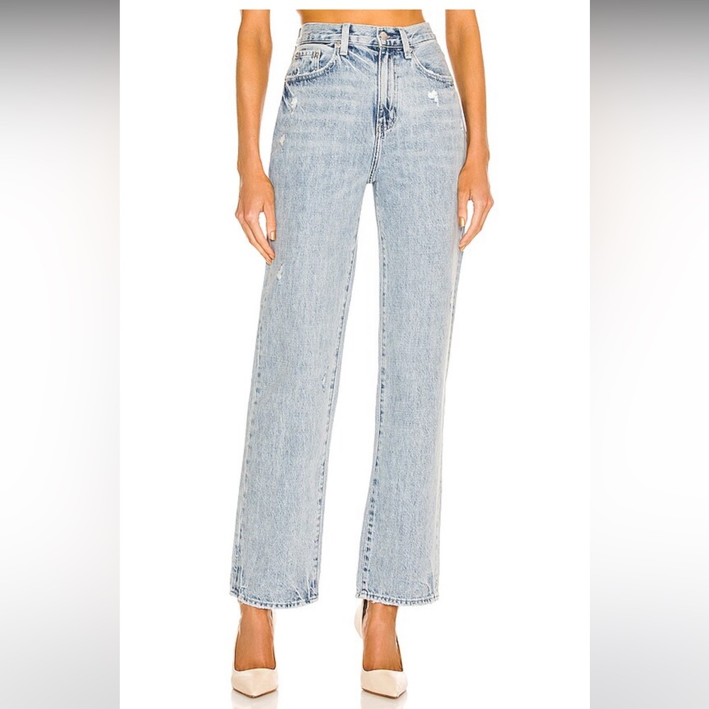 Pistola Cassie Super High Rise Straight in Gifted. Size 29.